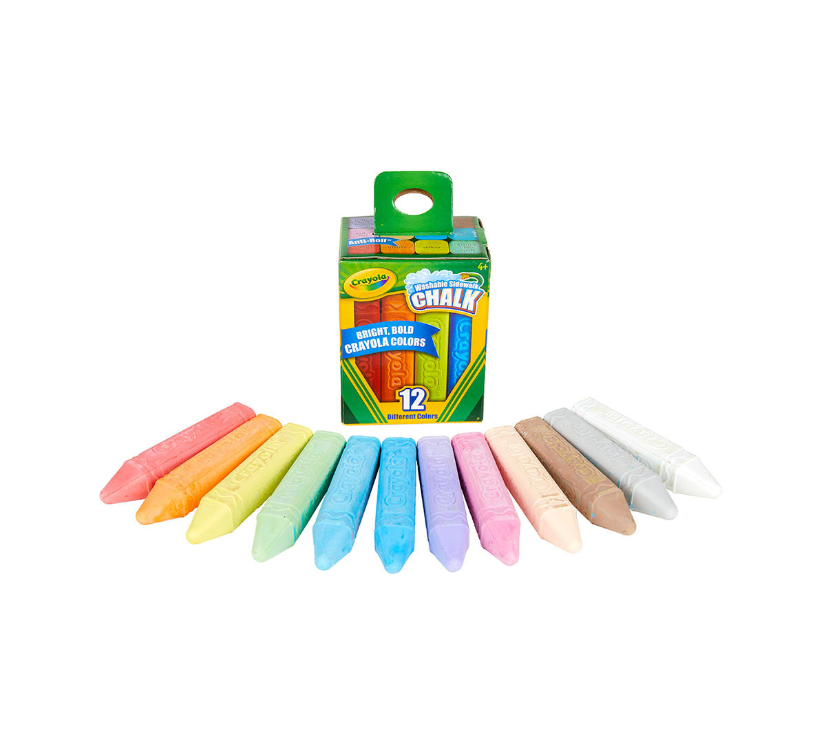 Sidewalk Chalk, 12 Count - US 3981